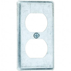 Value Collection - Electrical Outlet Box Steel Box Cover - Apex Tool & Supply