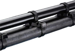 Value Collection - 20" Long Black Nylon Standard Cable Tie - 125 Lb Tensile Strength, 3/4" Thick - Apex Tool & Supply
