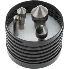 Value Collection - 1/4 to 13/16" Head Diam, Countersink Set - Apex Tool & Supply