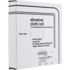 Value Collection - Shop Rolls   Abrasive Material: Emery    Roll Width (Inch): 1-1/2 - Apex Tool & Supply