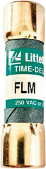 Value Collection - 250 VAC, 0.5 Amp, Time Delay Plug Fuse - 1-1/2" OAL, 10 at AC kA Rating, 13/32" Diam - Apex Tool & Supply