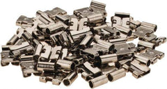 Value Collection - 1/4" Wide, Noninsulated Female Tab Terminal - Push In Connection, 16 to 14 AWG Compatible - Apex Tool & Supply