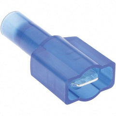 Value Collection - 12 to 10 AWG Compatible, Nylon Fully Insulated, Crimp-On Butt Splice Terminal - Blue - Apex Tool & Supply