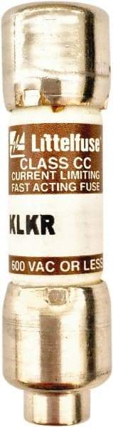 Value Collection - 600 VAC, 1 Amp, Fast-Acting Semiconductor/High Speed Fuse - 1-1/2" OAL, 200 (RMS Symmetrical) kA Rating, 13/32" Diam - Apex Tool & Supply