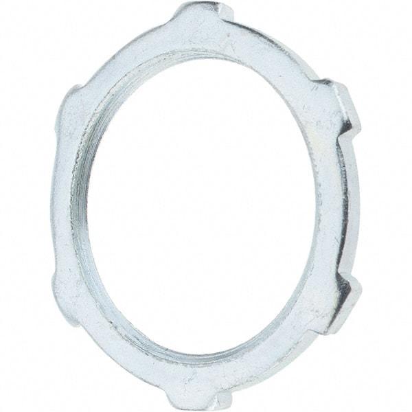 Value Collection - 1" Trade, Steel Threaded Conduit Locknut - Apex Tool & Supply