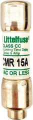 Value Collection - 500 VDC, 600 VAC, 15 Amp, Time Delay General Purpose Fuse - 300 at AC kA Rating - Apex Tool & Supply