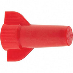 Value Collection - 2, 20 to 4, 10 AWG, 1,000 Volt (Lighting) & 600 Volt (Building Wire), Corrosion Resistant & Flame Retardant, Wing Twist on Wire Connector - Red, 221°F - Apex Tool & Supply