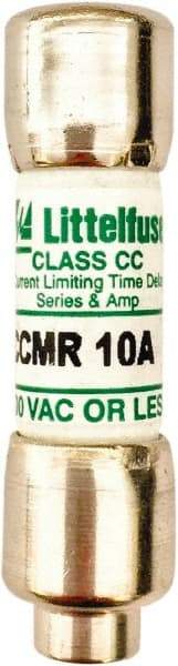 Value Collection - 250 VDC, 600 VAC, 10 Amp, Time Delay General Purpose Fuse - 300 at AC kA Rating - Apex Tool & Supply
