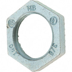 Value Collection - 3/8" Trade, Steel Threaded Conduit Locknut - Apex Tool & Supply