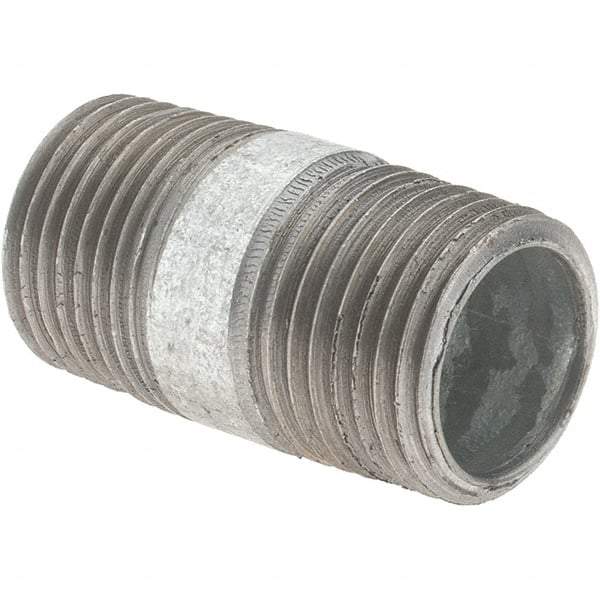 Value Collection - 1/2" Trade, Threaded Conduit Nipple - Apex Tool & Supply