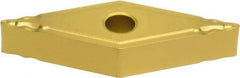 Sumitomo - VNMG331 ESX Grade AC700G Carbide Turning Insert - TiC Finish, 35° Diamond, 3/8" Inscr Circle, 3/16" Thick, 1/64" Corner Radius - Apex Tool & Supply