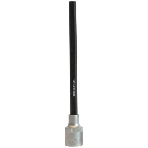5/32X6 HEX BIT W/3/8 DR SOCKET - Apex Tool & Supply