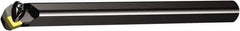 Sandvik Coromant - 32.512mm Min Bore Diam, 12" OAL, 1" Shank Diam, A-DCLN Indexable Boring Bar - CNMG 432 Insert, Wedge Holding Method - Apex Tool & Supply