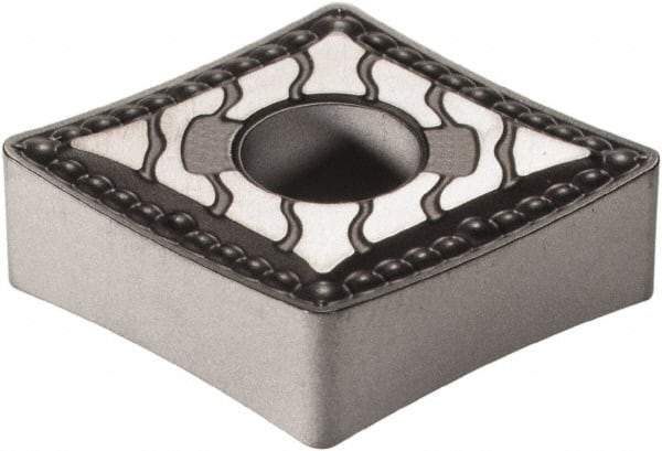 Walter - CNMG432 FPS Grade WPP20S Carbide Turning Insert - TiCN/Al2O3/TiN Finish, 80° Diamond, 1/2" Inscr Circle, 3/16" Thick, 1/32" Corner Radius - Apex Tool & Supply