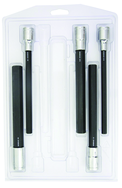 5 Piece - 5/16; 3/8; 1/2; 9/16; 5/8" - 6" OAL - Pro Hold® Socket Bit Set - Apex Tool & Supply