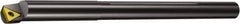 Sandvik Coromant - 16mm Min Bore Diam, 180mm OAL, 12mm Shank Diam, F..STFPR/L-R Indexable Boring Bar - TPMT 1.8(1.5)1, TPMT 09 02 04 Insert, Screw or Clamp Holding Method - Apex Tool & Supply