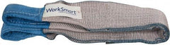 Value Collection - 3' Long x 4" Wide, 11,500 Lb Vertical Capacity, 2 Ply, Polyester Web Sling - 9,200 Lb Choker Capacity, with Eye & Eye (Flat) - Apex Tool & Supply
