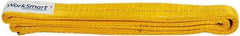 Value Collection - 3' Long x 2" Wide, 9,600 Lb Vertical Capacity, 2 Ply, Nylon Web Sling - 7,700 Lb Choker Capacity, with Endless Sling - Apex Tool & Supply