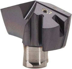 Iscar - Series ICP, 0.815" Diam Grade IC908 140° Replaceable Drill Tip - Carbide, TiAlN Finish - Apex Tool & Supply