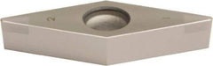 Sumitomo - 2NC-VBGA332 Grade BNC200 PCBN Turning Insert - TiN Finish, 35° Diamond, 3/8" Inscr Circle, 3/16" Thick, 1/32" Corner Radius - Apex Tool & Supply