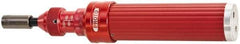 Proto - 1 Piece, 7 to 36 In/Lb, Adjustable Torque Limiting Screwdriver - 7-3/16" OAL, 1/4" Drive, 1 In/Lb Graduation - Apex Tool & Supply