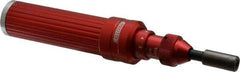 Proto - 1 Piece, 7 to 36 In/Lb, Adjustable Torque Limiting Screwdriver - 7-3/16" OAL, 1/4" Drive, 1 In/Lb Graduation - Apex Tool & Supply