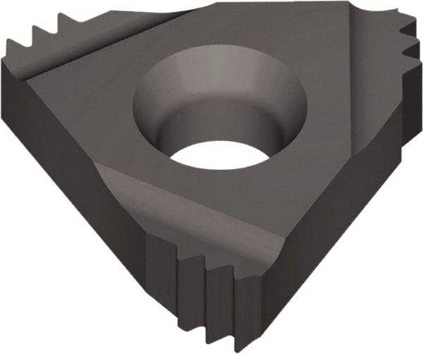 Vargus - 4ER External Right Hand 16 UN Laydown Threading Insert - Grade VTX, TiAlN Coated Carbide, 12.7mm Inscribed Circle - Apex Tool & Supply