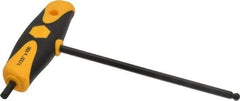 Wiha - 7/32" Hex, T-Handle Cushion Grip, Ball End Hex Key - 150mm OAL, Inch System of Measurement - Apex Tool & Supply
