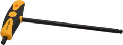 Wiha - 5/16" Hex, T-Handle Cushion Grip, Ball End Hex Key - 200mm OAL, Inch System of Measurement - Apex Tool & Supply
