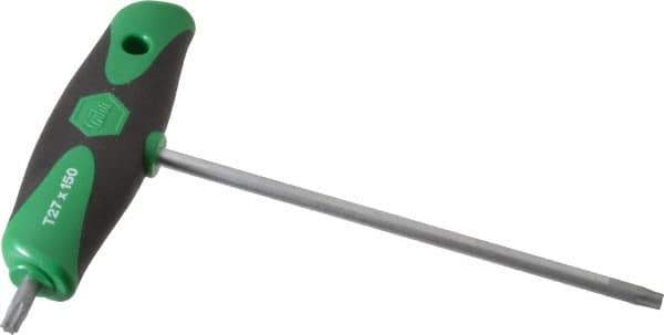 Wiha - T27 Standard Torx Key - T-Handle Cushion Grip - Apex Tool & Supply