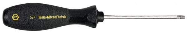 Wiha - T27 Torx Driver - 115mm Blade Length, 8 1/2" OAL - Apex Tool & Supply
