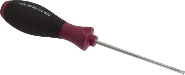 Wiha - T20 Torx Driver - 100mm Blade Length, 7-29/32" OAL - Apex Tool & Supply