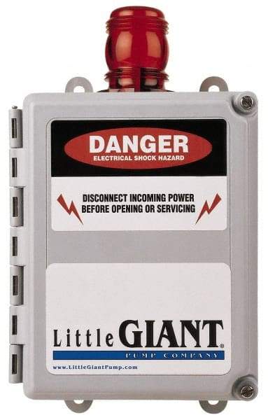 Little Giant Pumps - High-Water Alarms Voltage: 200-240 Material: PVC - Apex Tool & Supply