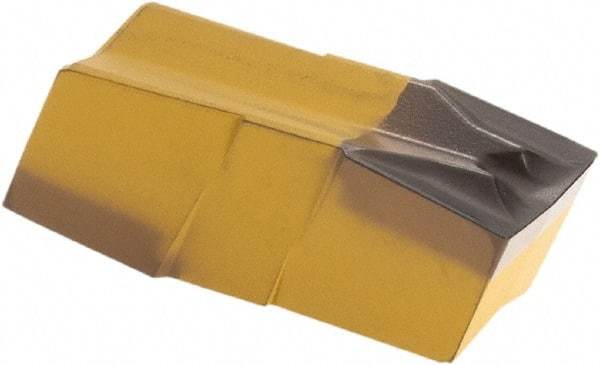 Iscar - 590020GIF Grade IC8250, 5.9mm Cutting Width Carbide Grooving Insert - 13mm Max Depth of Cut, Neutral, 0.2mm Corner Radius, TiCN/Al2O3/TiN Finish - Apex Tool & Supply