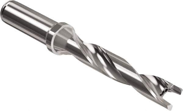 Seco - 13 to 13.99mm Diam, 5xD, 70mm Max Depth, 5/8" Shank Diam, 3.106" Flute, 5.508" OAL, Replaceable Tip Drill - SD405 Toolholder, Series Crownloc Plus - Apex Tool & Supply