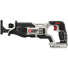 Porter-Cable - 20V, 0 to 3,000 SPM, Cordless Reciprocating Saw - 1" Stroke Length, 14-1/2" Saw Length, Lithium-Ion Batteries Not Included - Apex Tool & Supply