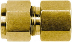 Brennan - 1/4" OD, Brass Female Connector - Comp x FNPT Ends - Apex Tool & Supply