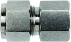 Brennan - 1/4" OD, Stainless Steel Female Connector - Comp x FNPT Ends - Apex Tool & Supply