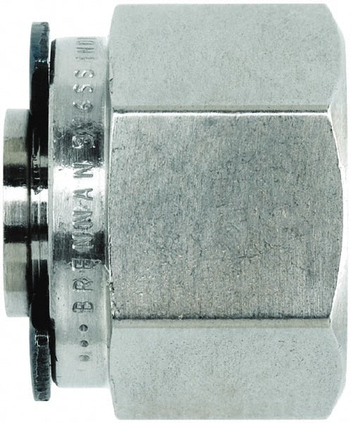 Brennan - 5/8" Tube OD x 5/8 Thread Stainless Steel Compression Tube Plug - Apex Tool & Supply