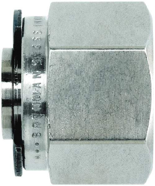 Brennan - 1/4" OD, Stainless Steel Plug - Compression Ends - Apex Tool & Supply