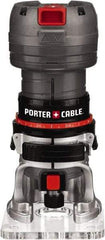 Porter-Cable - 31,000 RPM, 0.5 HP, 5.6 Amp, Laminate Trimmer Electric Router - 120 Volts, 1/4 Inch Collet - Apex Tool & Supply