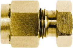 Brennan - 1/2" OD, Brass Cap - Tube OD Ends - Apex Tool & Supply