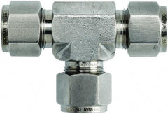 Brennan - 3/4" OD, Stainless Steel Union Tee - Comp x Comp x Comp Ends - Apex Tool & Supply