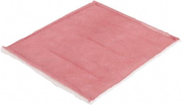 Made in USA - 20" Noml Height x 20" Noml Width x 1" Noml Depth, 35% Capture Efficiency, Panel Air Filter - MERV 9, Lofted Synthetic Polyester Fiber, Integrated Galvanized Steel Frame, 300 Max FPM, 833 CFM, For Any Unit - Apex Tool & Supply