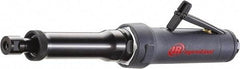 Ingersoll-Rand - 1/4" Collet, Straight Handle, Air Extended Length Die Grinder - 25,000 RPM, Rear Exhaust, 25 CFM, 1 hp, 90 psi - Apex Tool & Supply