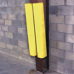 UltraTech - 42" Long, Polyethylene Corner Protector - Yellow - Apex Tool & Supply