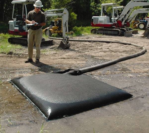 UltraTech - 4 Ft. Long x 3 Ft. Wide, 168 Inch Diameter Dewatering Bag - For Use with Oil and Sediment - Apex Tool & Supply