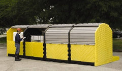 UltraTech - 365 Gallon Sump, IBC Pallet - 136 Inch Long x 64 Inch Wide x 88 Inch High, 4 Totes - Apex Tool & Supply