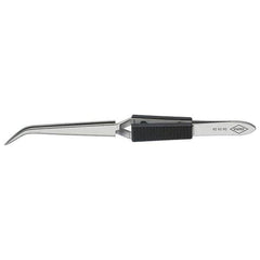 Knipex - Tweezers Type: Precision Pattern: Angled - Apex Tool & Supply