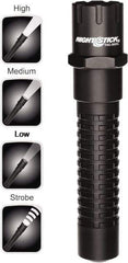 Bayco - LED Bulb, Industrial/Tactical Flashlight - Black Aluminum Body, CR123 Batteries - Apex Tool & Supply